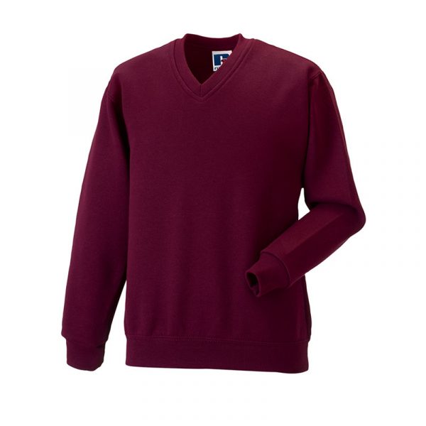 Adults’ V-Neck Sweatshirt