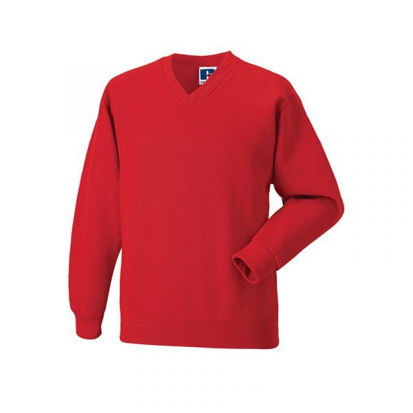 Adults’ V-Neck Sweatshirt