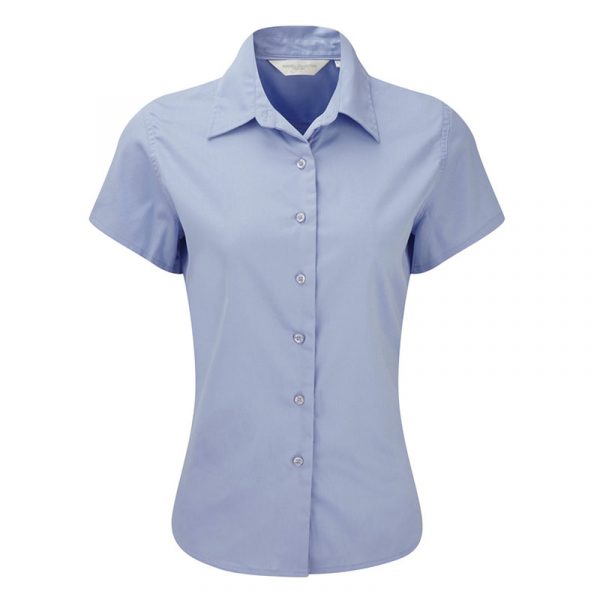 Ladies’ Short Sleeve Classic Twill Shirt