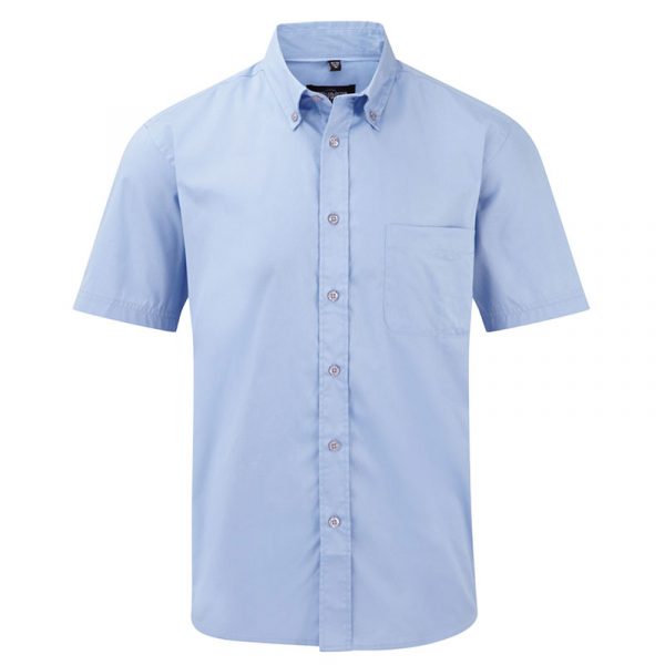 Men’s Short Sleeve Classic Twill Shirt