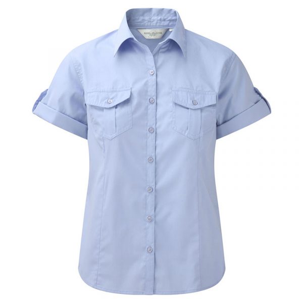 Ladies’ Roll Short Sleeve Shirt