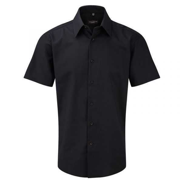 Men’s Short Sleeve Easy Care Tailored Oxford Shirt