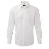 Men’s Long Sleeve Polycotton Easy Care Tailored Poplin Shirt