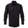 Men’s Long Sleeve Polycotton Easy Care Tailored Poplin Shirt