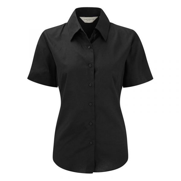 Ladies’ Short Sleeve Easy Care Oxford Shirt