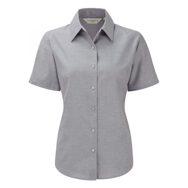 Ladies’ Short Sleeve Easy Care Oxford Shirt