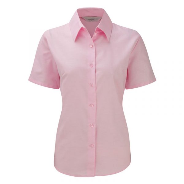 Ladies’ Short Sleeve Easy Care Oxford Shirt