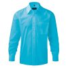 Men’s Long Sleeve Polycotton Easy Care Poplin Shirt