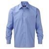 Men’s Long Sleeve Polycotton Easy Care Poplin Shirt