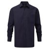 Men’s Long Sleeve Polycotton Easy Care Poplin Shirt