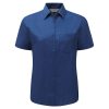 Ladies’ Short Sleeve Polycotton Easy Care Poplin Shirt