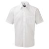 Men’s Short Sleeve Polycotton Easy Care Poplin Shirt