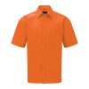 Men’s Short Sleeve Polycotton Easy Care Poplin Shirt