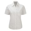 Ladies’ Short Sleeve Pure Cotton Easy Care Poplin Shirt
