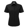 Ladies’ Short Sleeve Pure Cotton Easy Care Poplin Shirt