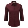 Ladies’ 3/4 Sleeve Easy Care Fitted Shirt