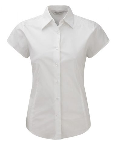 Ladies’ Short Sleeve Easy Care Fitted Shirt