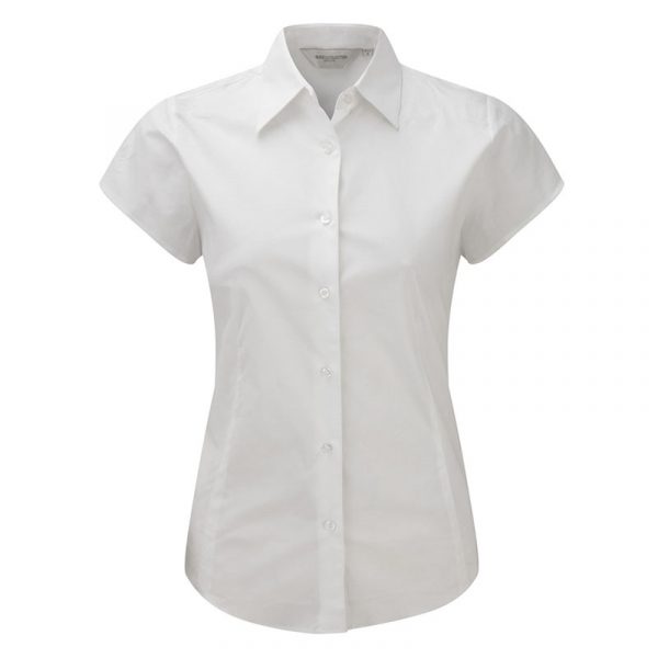 Ladies’ Short Sleeve Easy Care Fitted Shirt