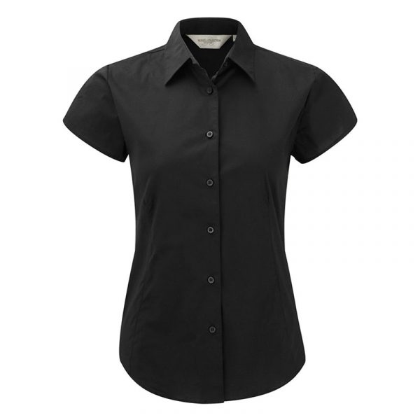 Ladies’ Short Sleeve Easy Care Fitted Shirt